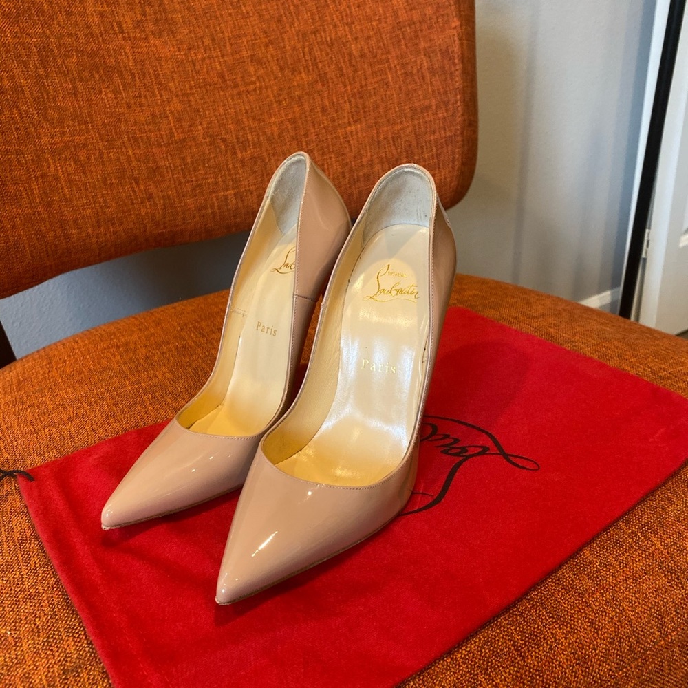 Nude So Kate Christian Louboutin Heels Size 37.5